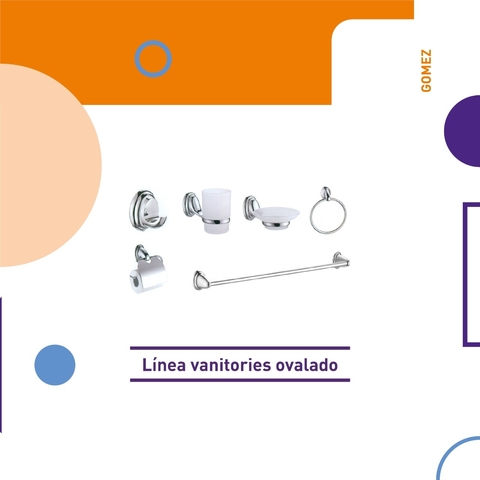 ACCESORIOS DE BAÑO X 6 PIEZAS 73300 - comprar online
