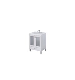VANITORY TERRA VETRO 60X84X36CM BLANCO V60TXB