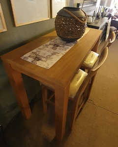 Mesa Desayunadora Madera Pino 1.3 M