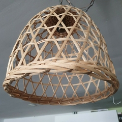 Lampara Pantalla Colgante Seagrass Natural 40x40 cm - tienda online