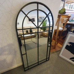 Imagen de Espejo Ventana Hierro Negro