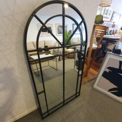 Espejo Ventana Hierro Negro - tienda online