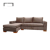 Sofa Esquinero Fijo 2,70 x 1,80 mt Tapizado Panne Antimancha