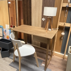 Escritorio Nordico Con Cajon Madera Alamo Color Petiribi