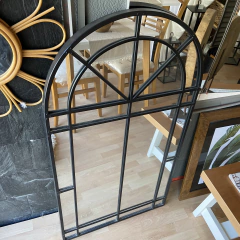 Espejo Ventana Hierro Negro - comprar online