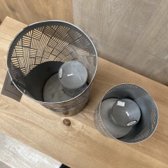 Porta vela Metal Set X2 en internet
