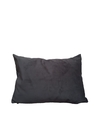 Almohadon Decorativo Panne Negro 50 x 70 cm