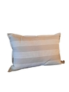 Almohadon Decorativo Beige Rayas blancas 50 x 70 cm