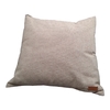 Almohadon Rayado Beige/Tostado 40x40