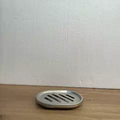 Jabonera Acero 13cm - comprar online