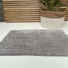 Alfombra De Baño Gris 40cm x 60cm