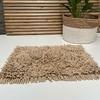 Alfombra De Baño Beige 35cm x 50cm