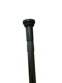 Barral de Baño Acero Inoxidable Gris Extensible 70-120 - comprar online