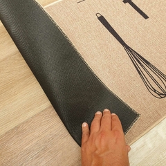 Alfombra Cocina Antideslizante Grande Poliéster 147 X 47 Cm en internet