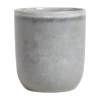 Taza Mug Cerámica Sin Asa 9x8,5 Cm Apta Microondas Gris - comprar online