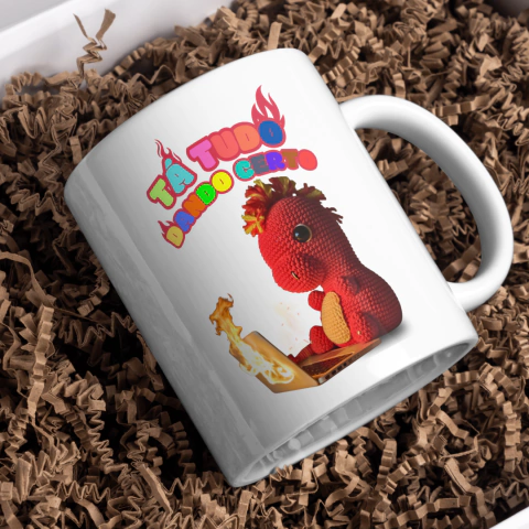 Caneca de cerâmica personalizada 325ml - loja online