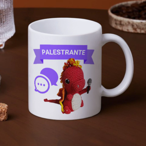 Caneca de cerâmica personalizada 325ml profissões na internet