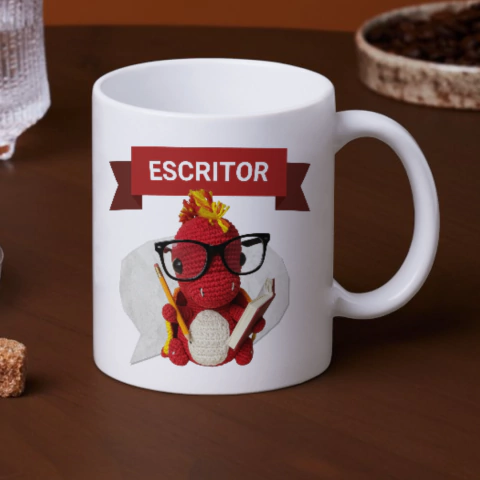 Caneca de cerâmica personalizada 325ml profissões