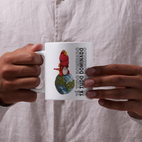 Caneca de cerâmica personalizada 325ml - Loja Dracco
