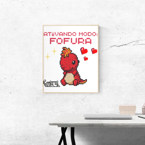 Quadro em MDF 18x28cm - Loja Dracco