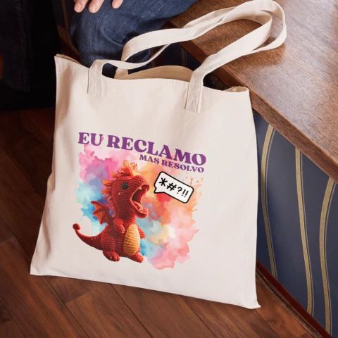 Imagem do Ecobag de algodão cru