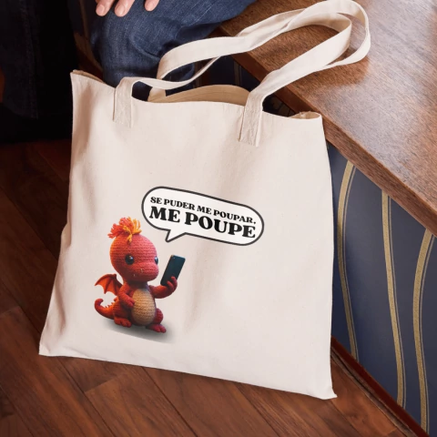 Ecobag de algodão cru - loja online