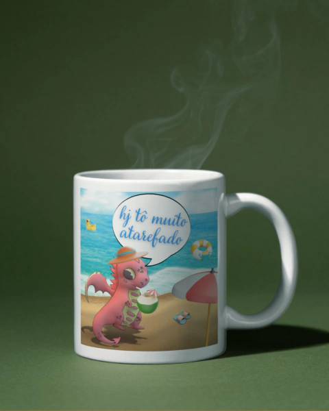 Caneca de cerâmica personalizada 325ml na internet