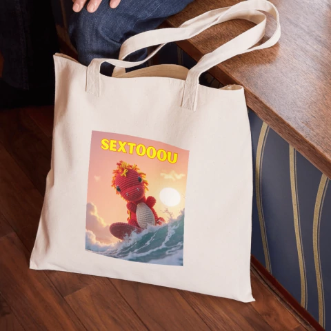 Ecobag de algodão cru na internet