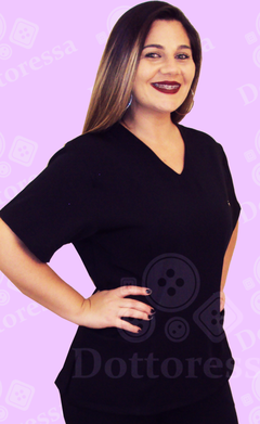 SCRUB BASIC PLUS SIZE EM GABARDINE - comprar online
