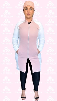 JALECO CHARLOTE 2 cores - COM OFF WHITE - loja online