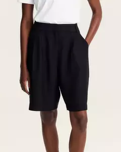 Bermuda Dopamine Crepe Patou Preto na internet