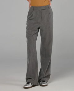 Calça Reta Alfaiataria Dopamine Gray Giz - comprar online