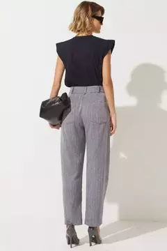 CALÇA ALANA CHEVRON AZUL DENIM - comprar online