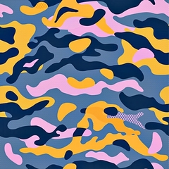 Tecido 132 - Exército Feminino