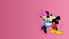 Tecido 138 - Mickey Minnie