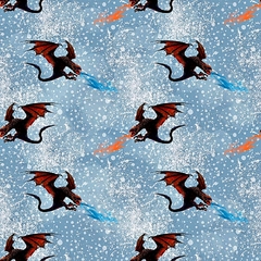 Tecido 180 - Dragão GOT