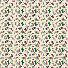 Tecido 198 - Hello Kitty