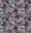 Tecido 217- Homem Aranha Super Heróis