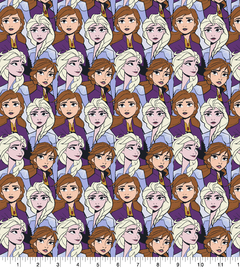 Tecido 236 - Frozen Princesas