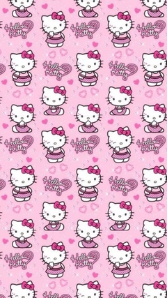 Tecido 273 - Hello Kitty
