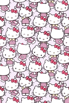Tecido 277 - Hello Kitty