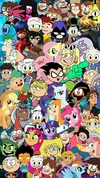 Tecido 284 - Personagens