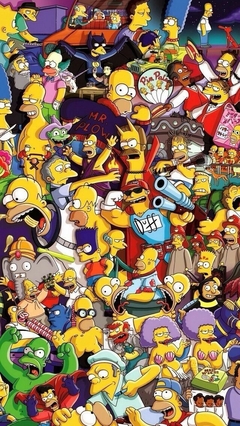 Tecido 285 - Simpsons