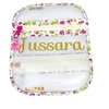 Porta Máscaras Duplo Floral Lilás