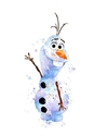 Tecido 302 - Olaf Frozen Princesas