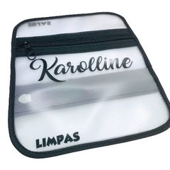 Porta Máscaras Duplo Preto