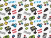 Tecido 74 - Video Game