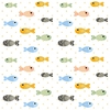 Tecido 85 - Peixes Fundo do Mar