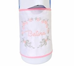 Capa para Garrafa Térmica 500ml Bordada Floral na internet