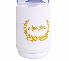Capa para Garrafa Térmica 500ml Bordada Ramos Dourado na internet